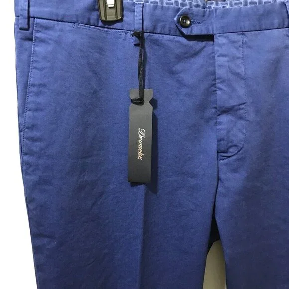 DRUMOHR British Italian luxury beautiful casual pants 54/38W NWT$495